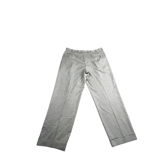 Hart Schaffner Marx Mens 38X28.5 Wool Gray Dress Pants RN130132 Golf Grandpa - Picture 2 of 13
